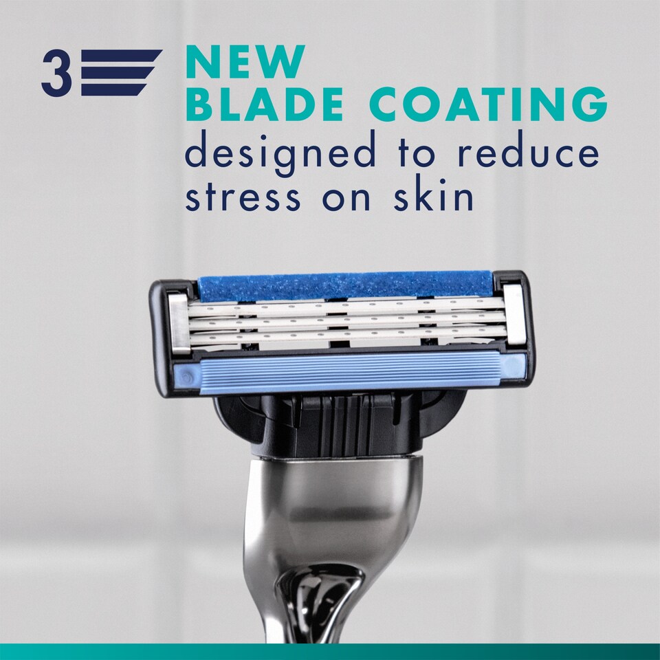 image 1 of Gillette Mach3 Men's Razor with 1 Razor Blade