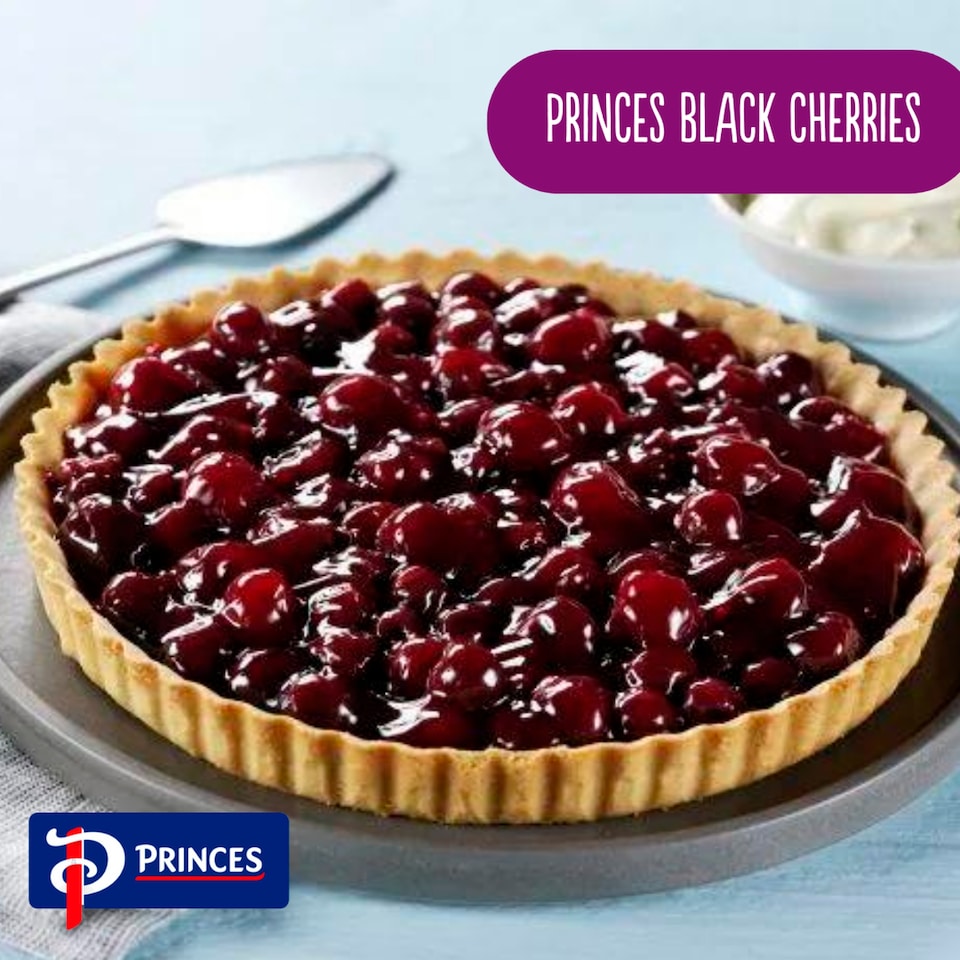 image 1 of Princes Black Cherry Fruit Filling 410G
