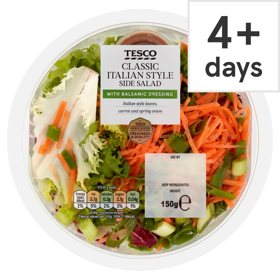 Tesco Classic Italian Style Side Salad 150G