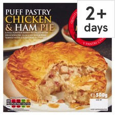 Welsh Pantry Chicken & Ham Family Pie 500G