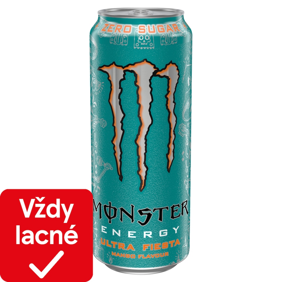 Monster Energy Ultra Fiesta Mango Carbonated Energy Drink 500 ml