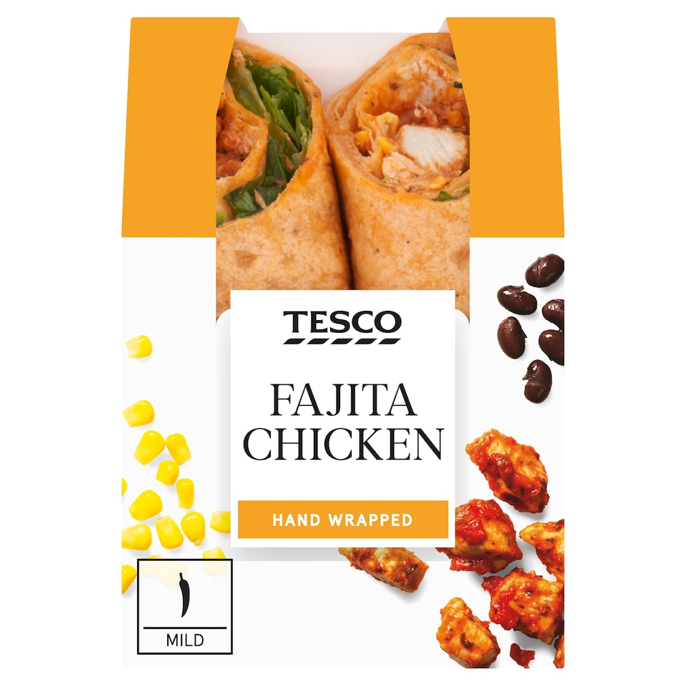Tesco Fajita Chicken Wrap