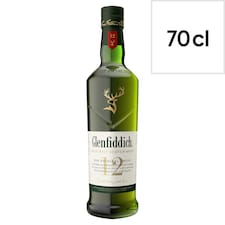 Glenfiddich 12 Year Old Single Malt Scotch Whisky 70cl