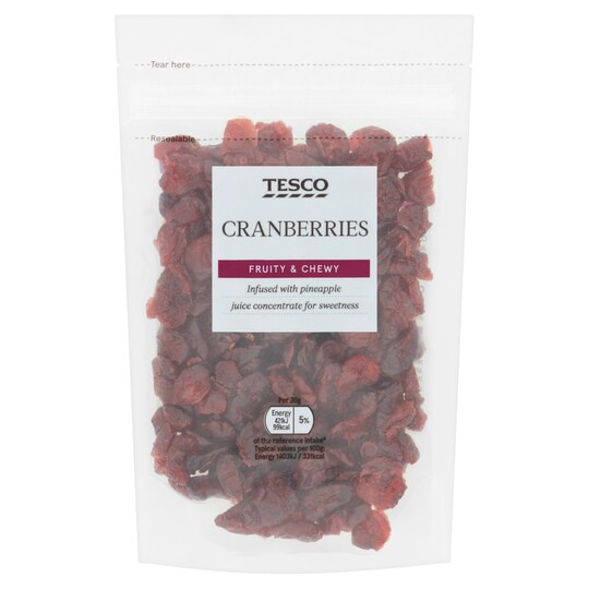Tesco Cranberries 100G Tesco Groceries