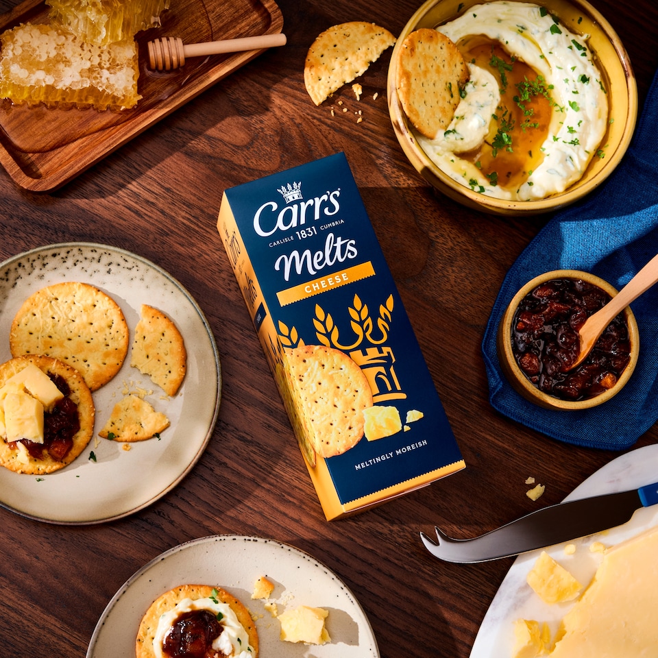 image 1 of Carr's Melts Cheese Crackers 150g