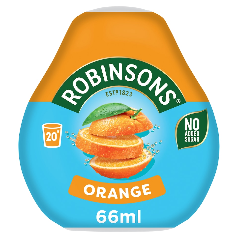 image 1 of Robinsons Mini Orange On-The-Go Squash 66ml