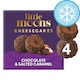 image 1 of Little Moons Chocolate & Salted Caramel Mochi Cheesecakes 4x30g