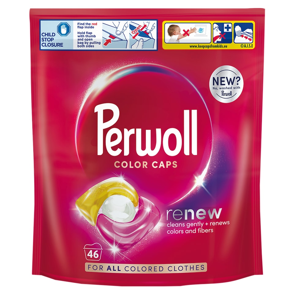 image 1 of Perwoll pracie kapsuly Color 46 praní, 621 g