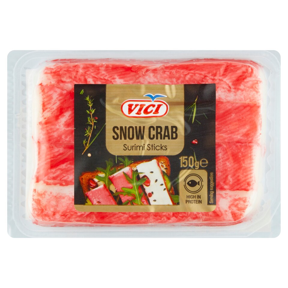 Vici Surimi rybí tyčinky s krabí příchutí Sněžný krab 150g