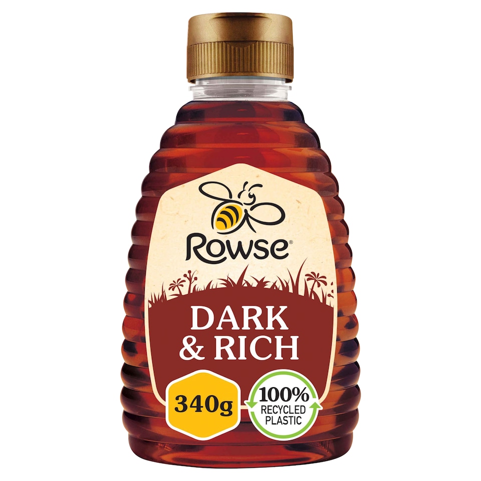 image 1 of Rowse Squeezy Honey Dark & Rich 340G
