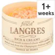 Tesco Finest Langres Soft Cheese 180 G