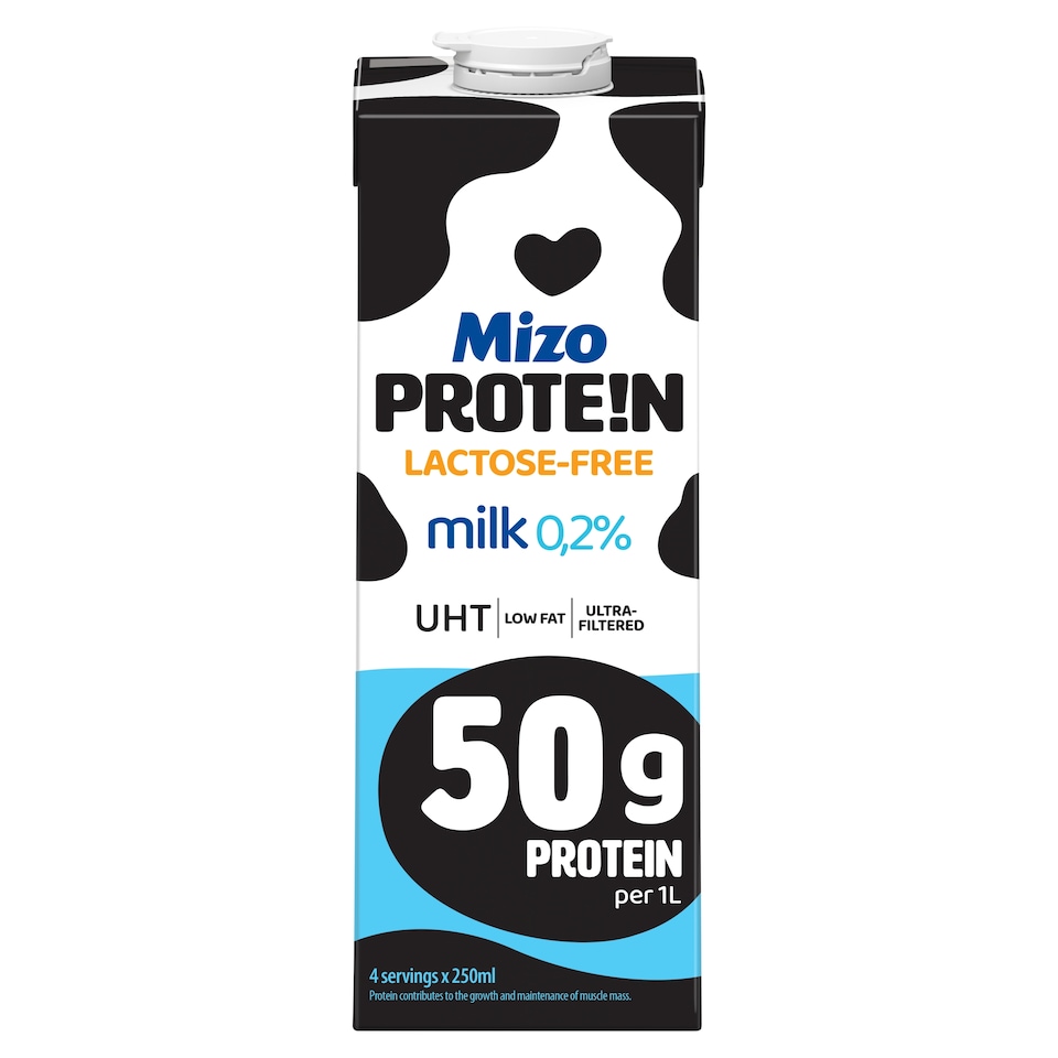 Mizo Protein UHT sovány laktózmentes tej 1 l
