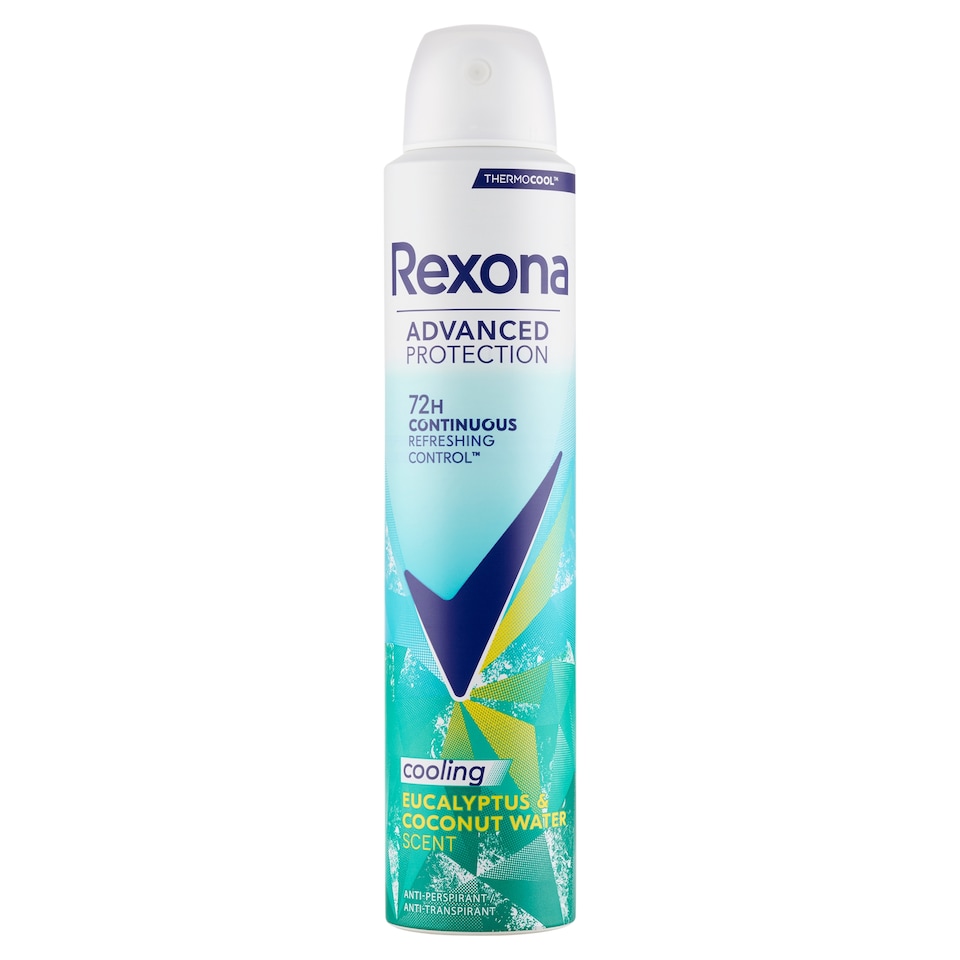 image 1 of Rexona Advanced Protection Cooling Eucalyptus & Coconut Water Antiperspirant Spray 150ml