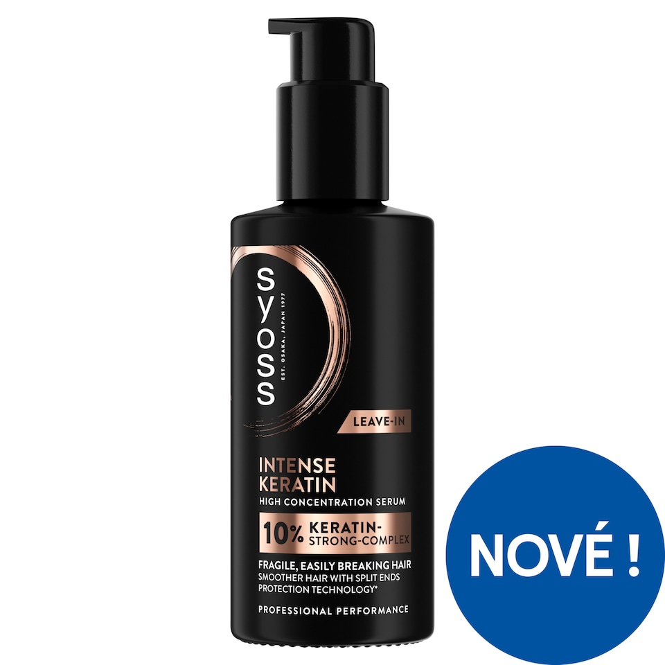 Syoss Intense Keratin vysoce koncentrované bezoplachové sérum 100ml
