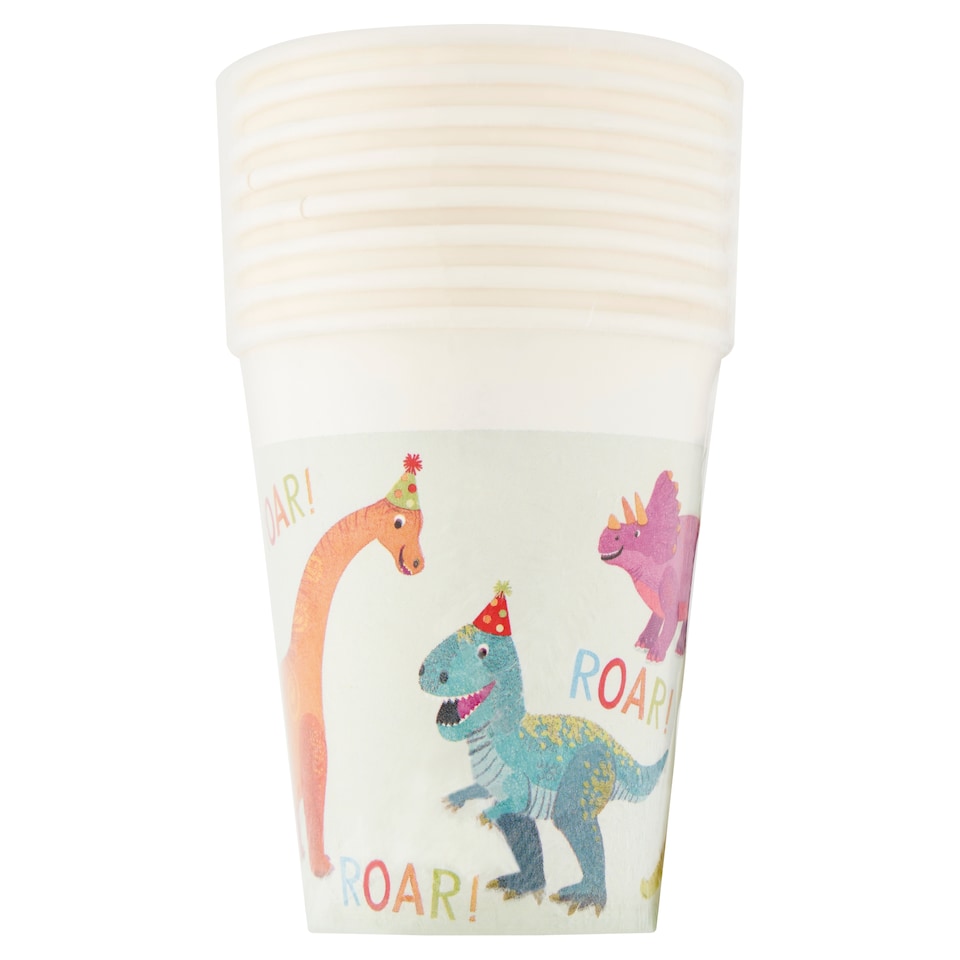 Decorata Party Paper Cups 200 ml 8 pcs