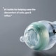 image 4 of Tommee Tippee Baby Bottles, Advanced Anti-Colic Baby Bottle, Slow Flow, 260ml, 0m+, Pack of 1