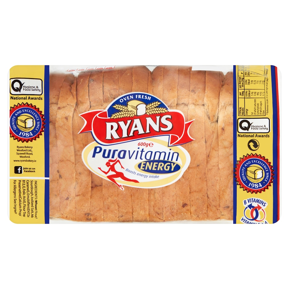 Ryans Puravitamin Energy 600G