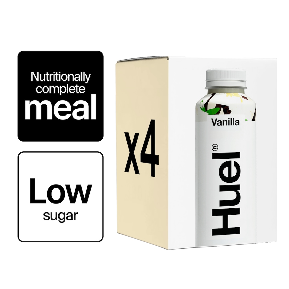 Huel Ready-to-Drink Complete Meal - Vanilla 4 x 500ml