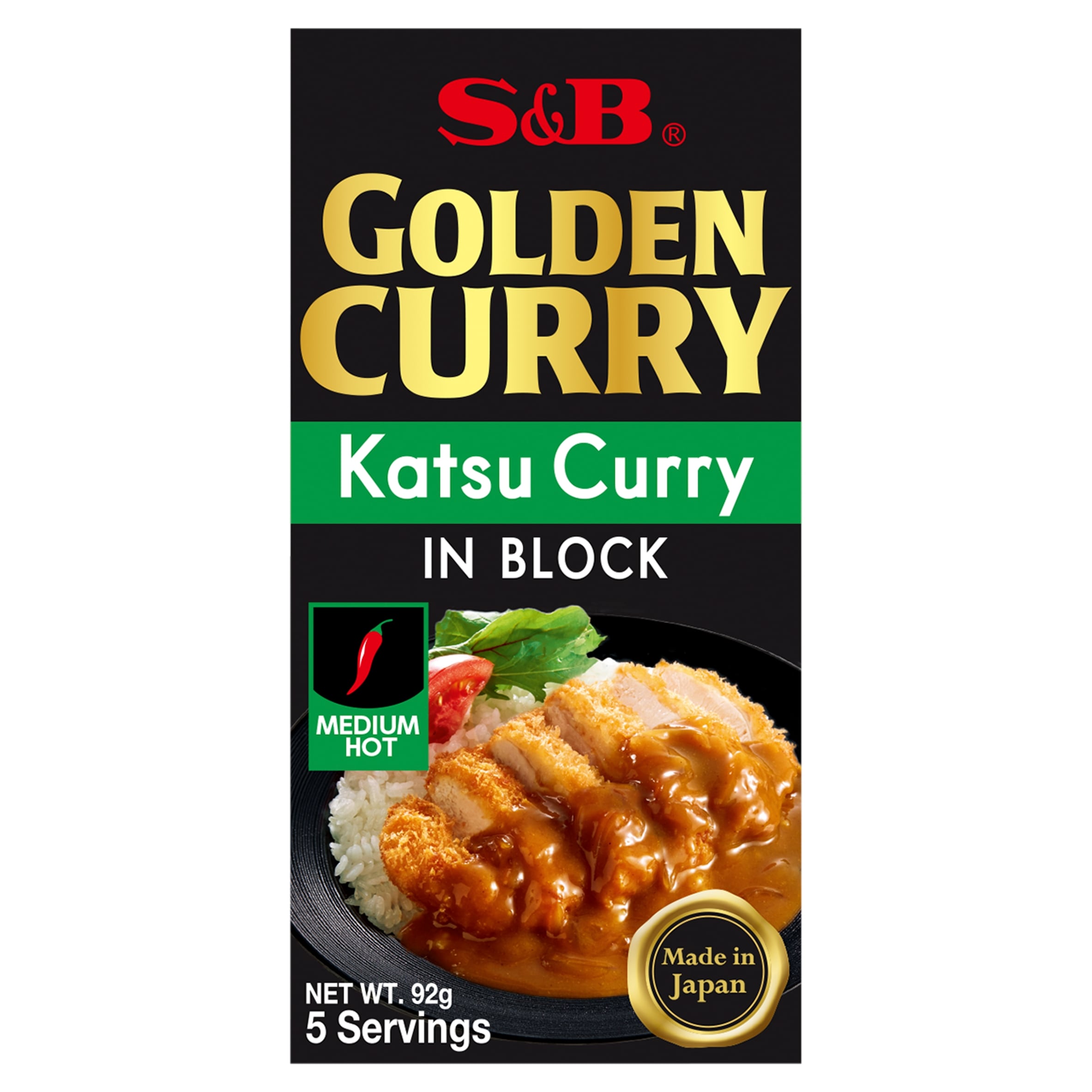 S&B GOLDEN CURRY 92G