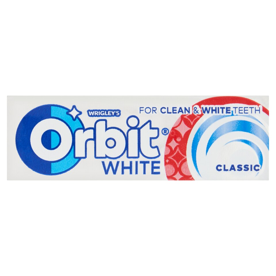 Orbit White Classic mentaízű cukormentes rágógumi édesítőszerrel 14 g  1. kép