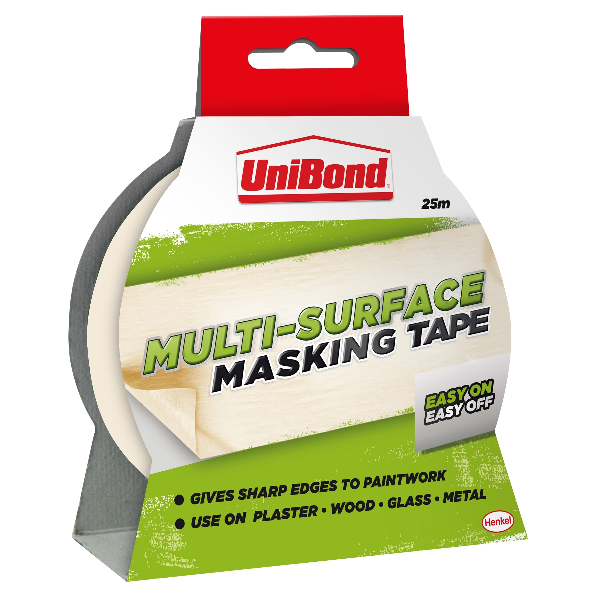Unibond Masking Tape 25Mmx25m