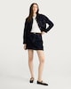 image 1 of The F&F Edit Denim Mini Skirt in Navy