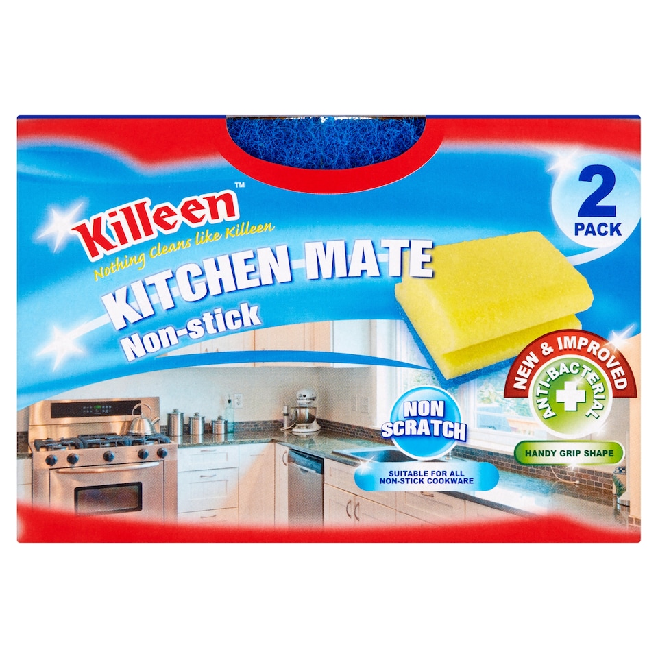 Killeen Kitchen Mate Non Stick Pads 2 Pack