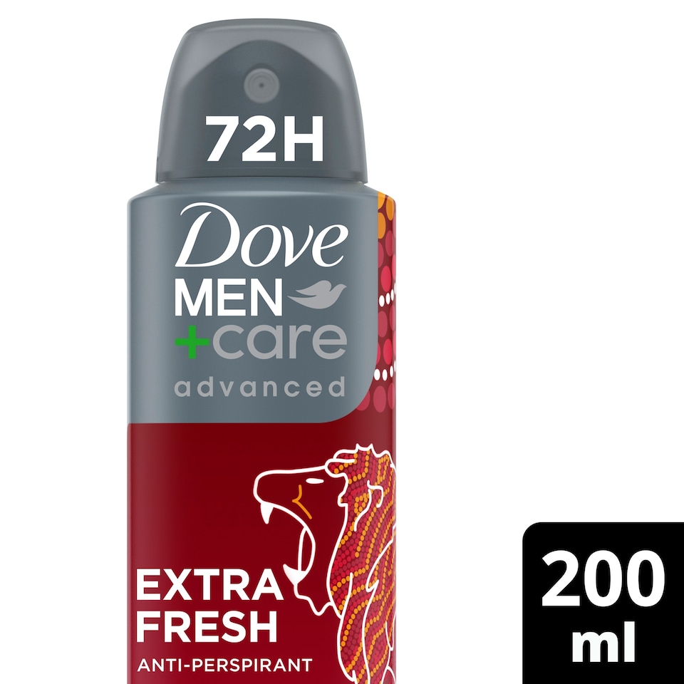image 1 of Dove Men+Care Extra Fresh 72h Antiperspirant Deodorant 200ml