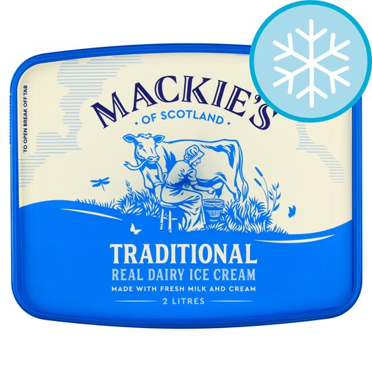 Mackies Traditional Luxury Dairy Ice Cream 2 Litre Tesco Groceries