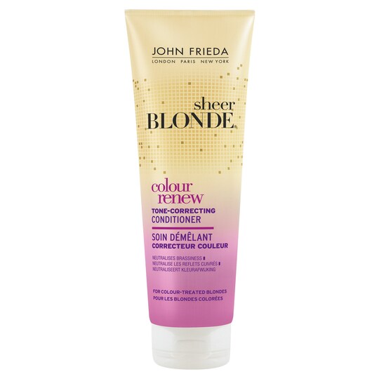 John Frieda Sheer Blonde Colour Renew Conditioner 250Ml Tesco Groceries