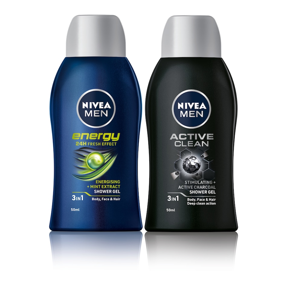 image 1 of Nivea Bathcare Energising S/Gel For Men 50Ml