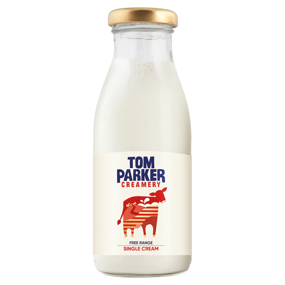 Tom Parker Creamery Free Range Single Cream 250ml