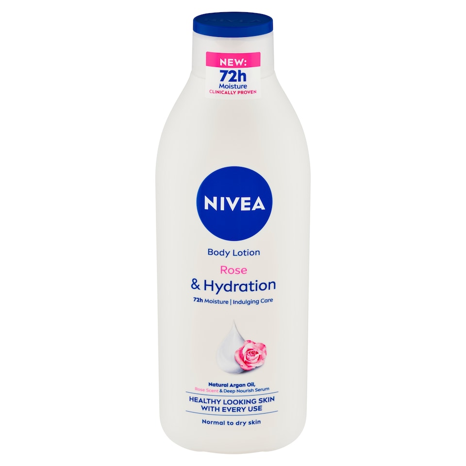 image 1 of Nivea Rose & Hydration Body Lotion 400 ml