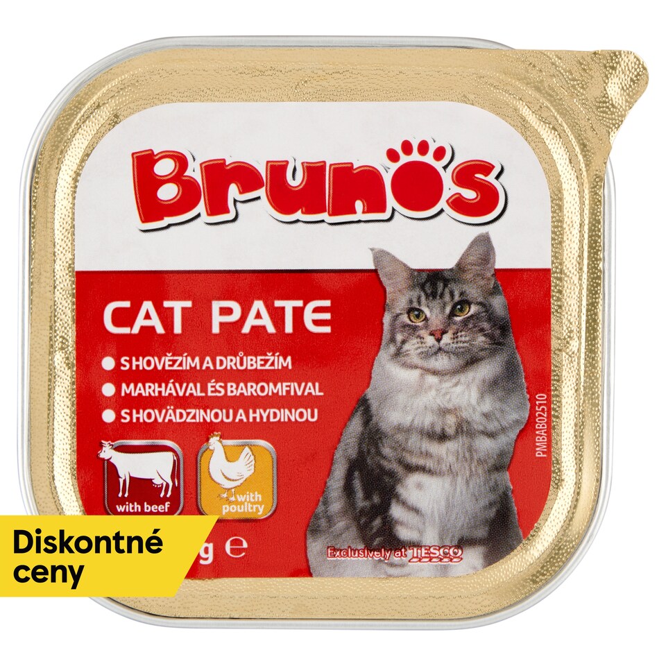 Brunos Paštéta s hovädzinou a hydinou 100 g