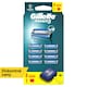obrázok 1 z Gillette Mach3 Náhradné Holiace Hlavice pre Mužov, Gillette Náhradné Holiace Hlavice s 3 Čepieľkami