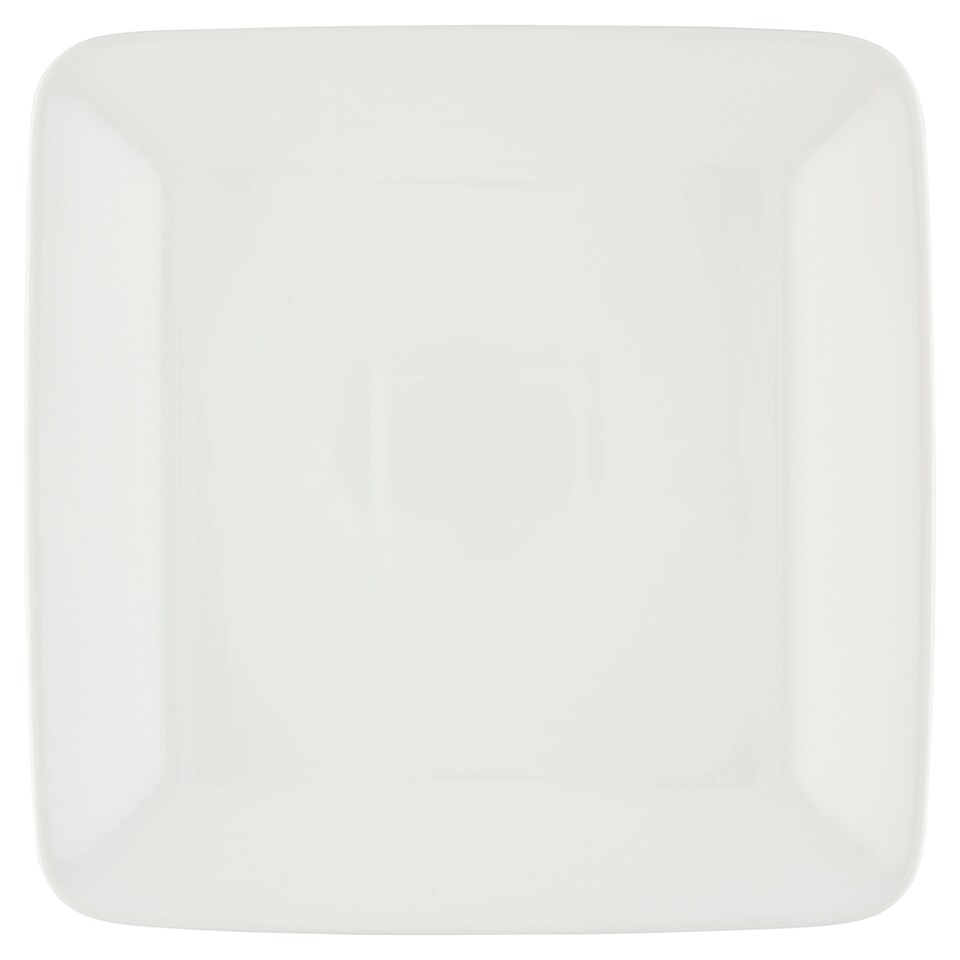 F&F Home Pearce Square bílý talíř na večeři