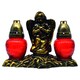 image 1 of Glass Grave Candle LA 370 LA 351AN Duo 2 x 60 g