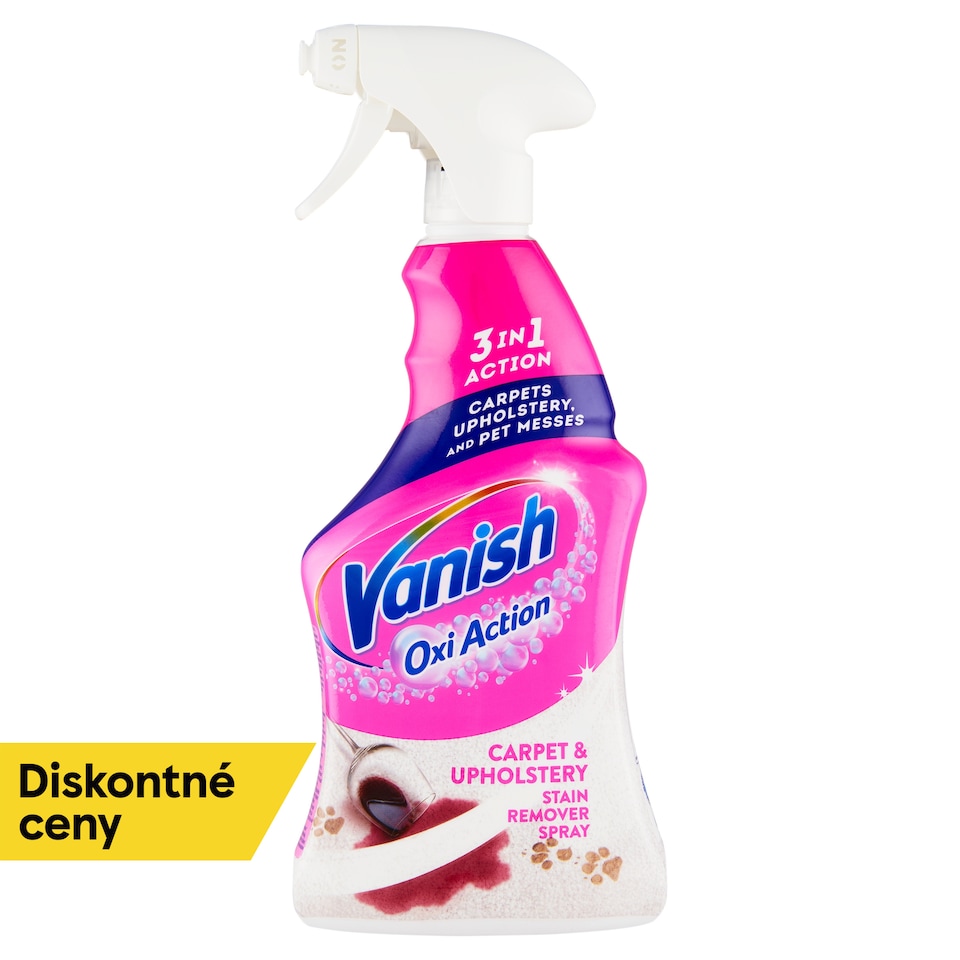 image 1 of Vanish Oxi Action Carpet & Upholstery Stain Remover Spray 500 ml