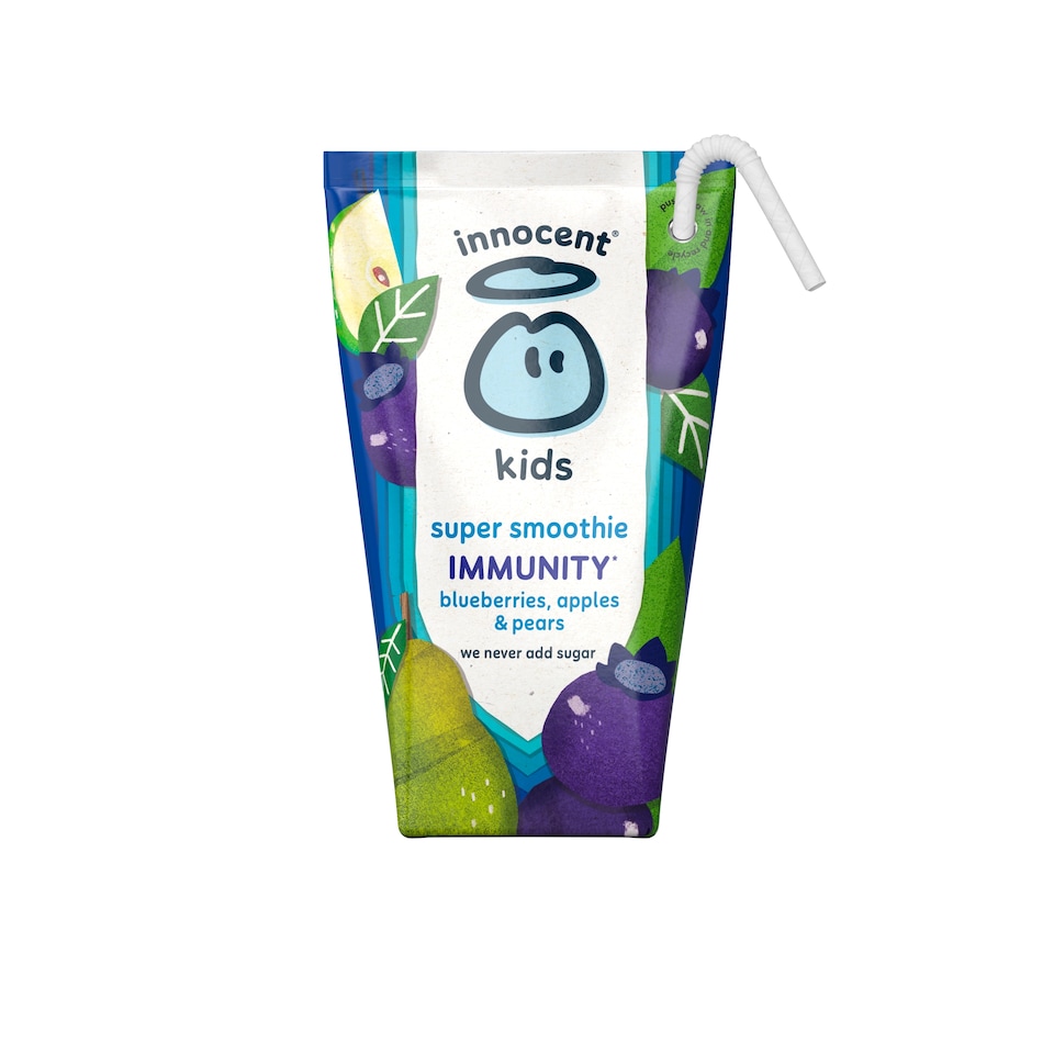 image 1 of Innocent Kids Super Smoothie Blueberry 4X150ml
