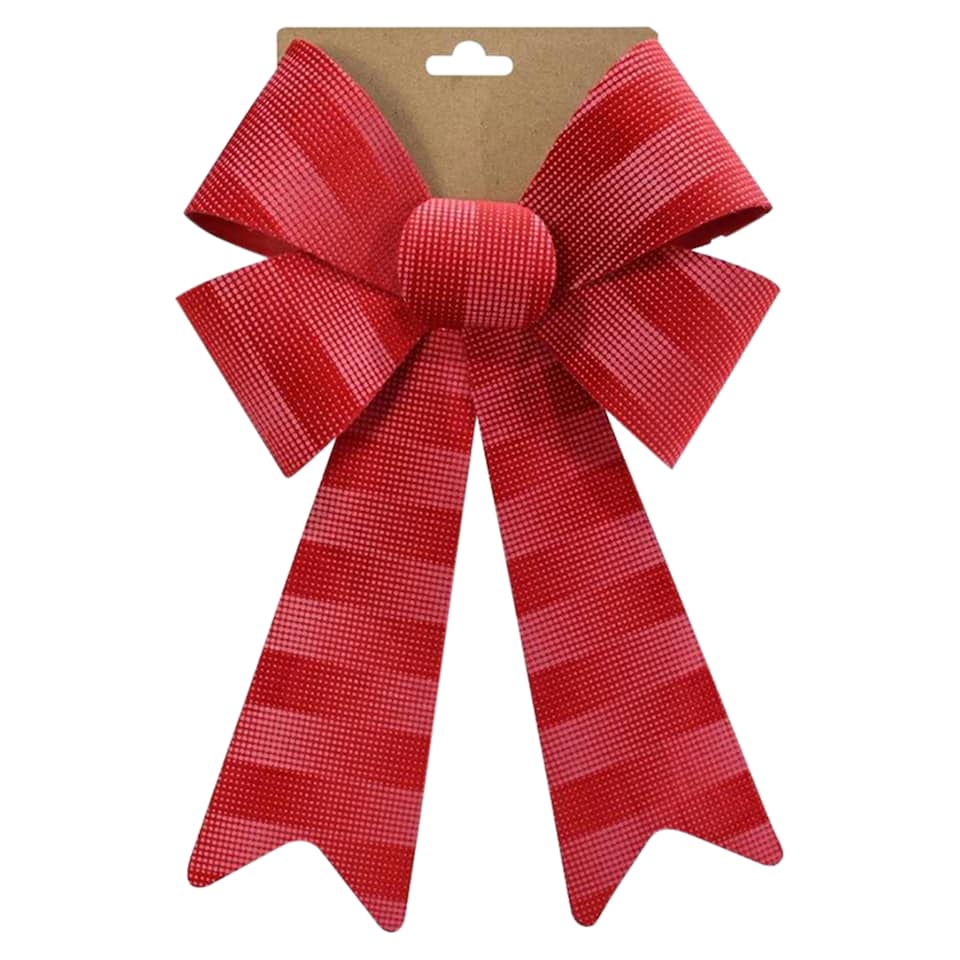 image 1 of Red Velvet Bow 28 x 38 cm