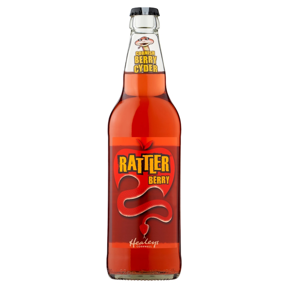 CORNISH RATTLER BERRY CIDER 500ML BOTTLE