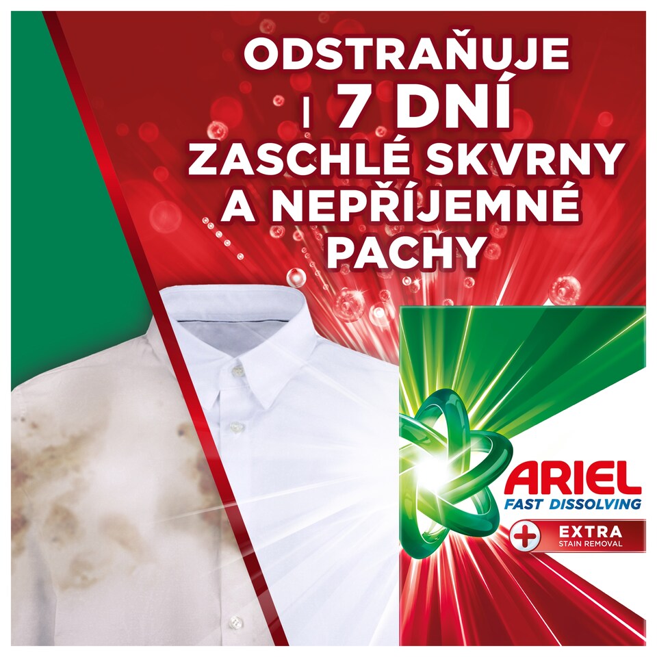 Obrázek 1 pro produkt Ariel Prací Prášek 1.65kg, 30 Praní, + Ultra Oxi Effect