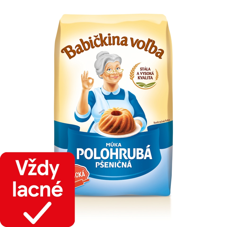 Babičkina Voľba Medium Wheat Flour 1 kg