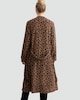 image 4 of F&F Fleece Leopard Print Dressing Gown in Multi Brown