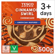 Tesco CinnaSwirl Cheesecake 500g