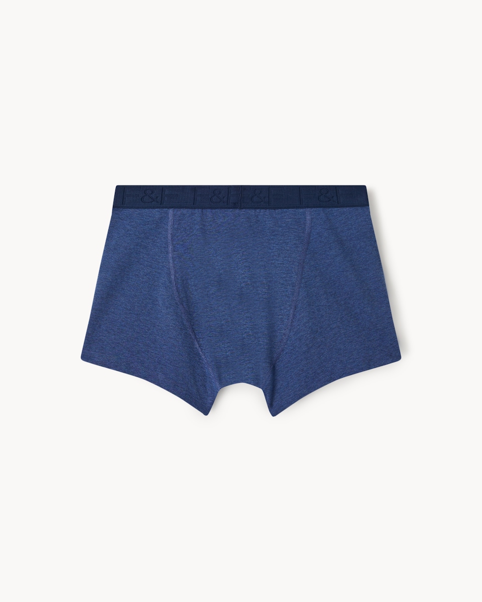 image 1 of F&F 5-Pack Cotton Rich Trunks in Navy