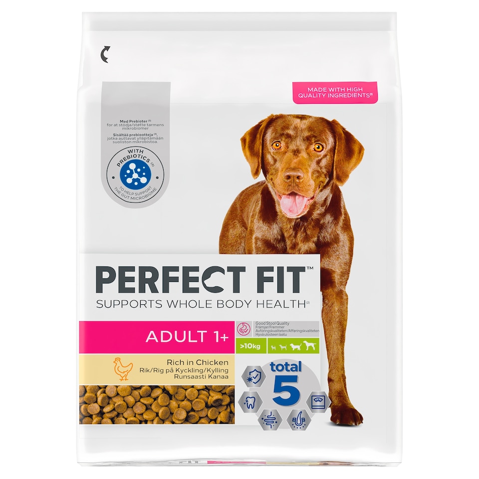 Perfect Fit Dog Adult 1+ Chicken Under 10Kg 2.6Kg
