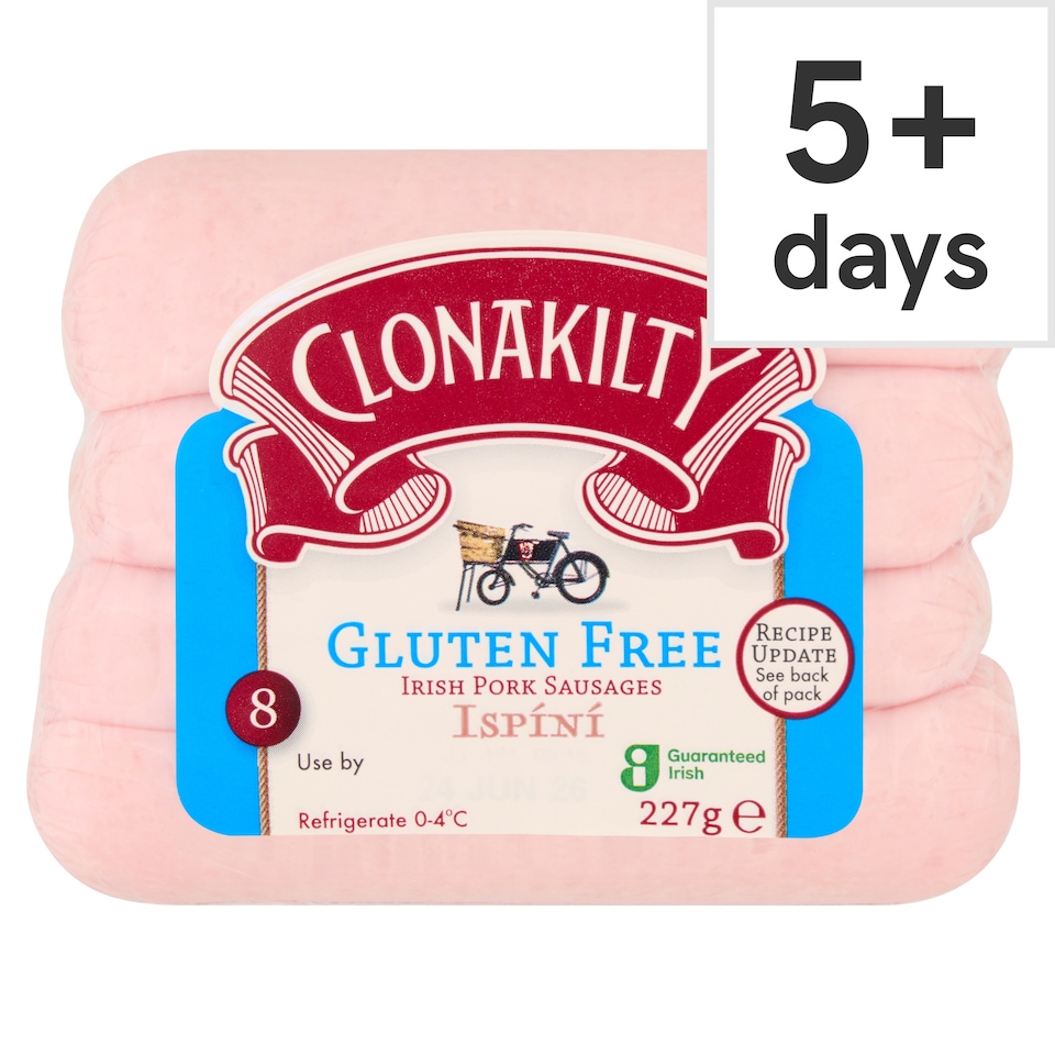 Clonakilty Gluten Free Sausages 227G