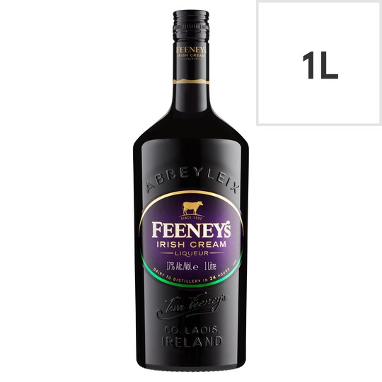 Feeney's Irish Cream Liqueur 1 Litre Tesco Groceries