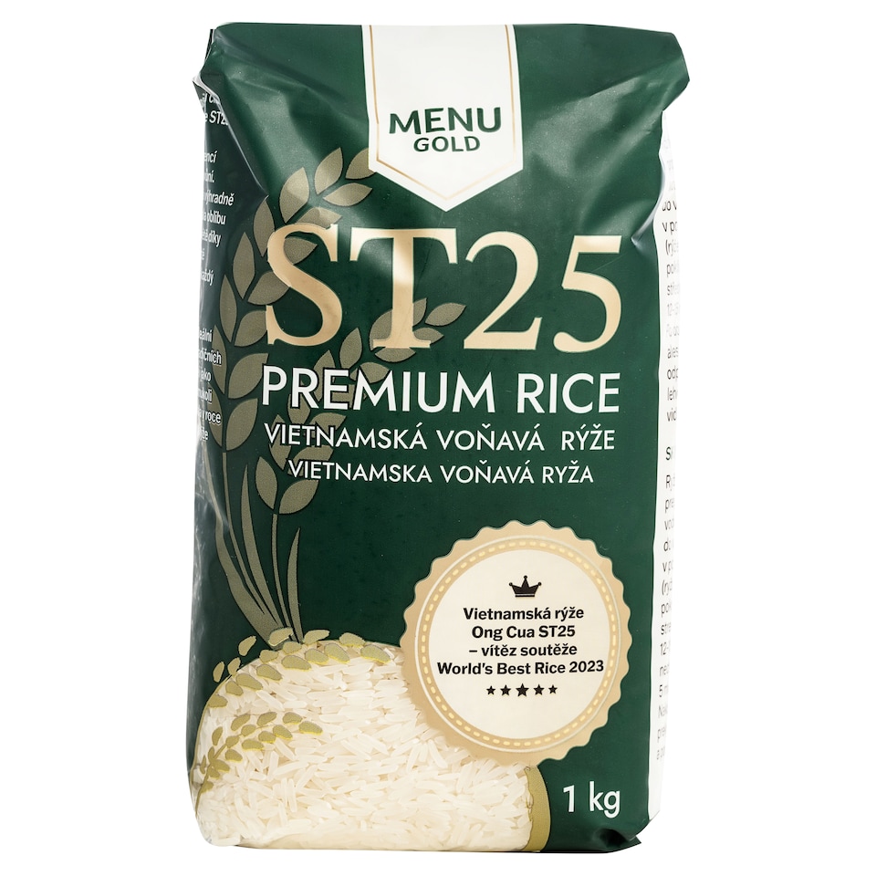 Menu Gold ST25 Premium vietnamská voňavá rýže 1kg